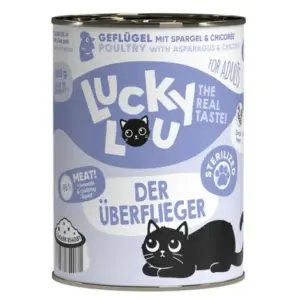 Karma dla kota LUCKY LOU sterilized drób 400g