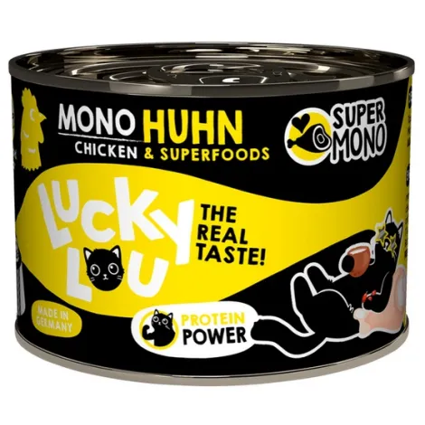 Karma dla kota LUCKY LOU supermono kurczak 200g