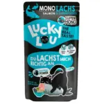 Karma dla kota LUCKY LOU supermono łosoś 125g