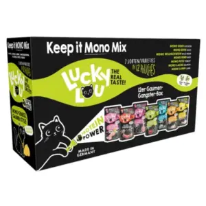 Karma dla kota LUCKY LOU supermono mix multipack 12 x 125g