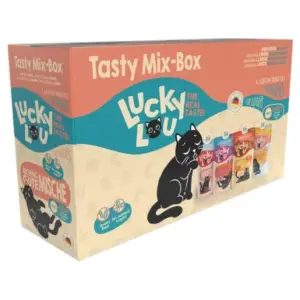 Karma dla kota LUCKY LOU tasty mix-box saszetki 12 x 125g