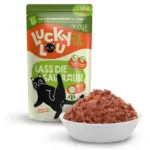 Karma dla kota LUCKY LOU wołowina dzik 125g