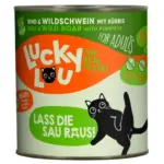 Karma dla kota LUCKY LOU wołowina dzik 800g