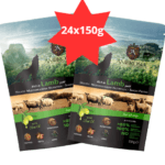 Karma dla psa AMBROSIA Wet Mediterranean jagnięcina 24x150g