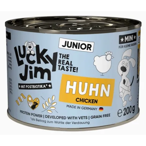 Karma dla psa LUCKY JIM Classic Mini Junior kurczak 200g