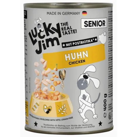 Karma dla psa LUCKY JIM Classic Mini Senior kurczak 400g Karma dla psa LUCKY JIM Classic Mini Senior kurczak 400g