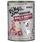 Karma dla psa LUCKY JIM Classic Senior wołowina jeleń 400g