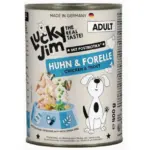 Karma dla psa LUCKY JIM Classic kurczak pstrąg 400g