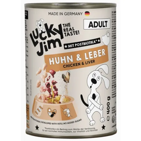 Karma dla psa LUCKY JIM Classic kurczak wątróbka 400g Karma dla psa LUCKY JIM Classic kurczak wątróbka 400g