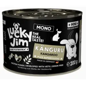 Karma dla psa LUCKY JIM Mono Mini kangur 200g