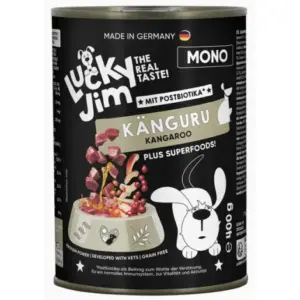 Karma dla psa LUCKY JIM Mono kangur 400g