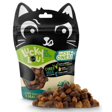 Przysmaki dla kota LUCKY LOU mixpack 80g Przysmaki dla kota LUCKY LOU mixpack 80g