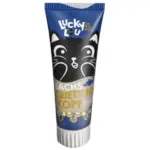 Przysmaki dla kota LUCKY LOU pasta łosoś 75g