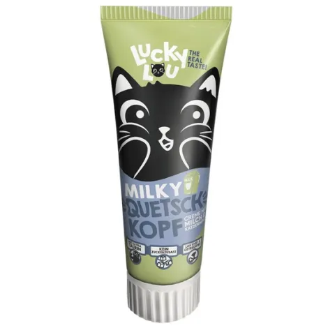Przysmaki dla kota LUCKY LOU pasta mleko 75g Przysmaki dla kota LUCKY LOU pasta mleko 75g