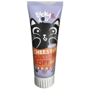 Przysmaki dla kota LUCKY LOU pasta ser 75g