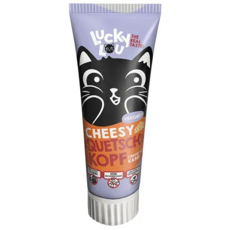 Przysmaki dla kota LUCKY LOU pasta ser 75g Przysmaki dla kota LUCKY LOU pasta ser 75g