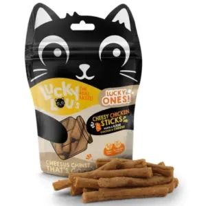 Przysmaki dla kota LUCKY LOU sticks ser kurczak 50g