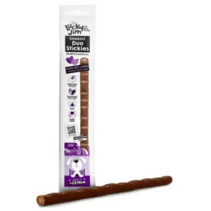 Przysmaki dla psa LUCKY JIM DuoStickies kurczak jagnięcina 15g