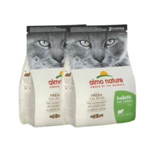 Karma dla kota ALMO NATURE FUNCTIONAL ANTI-HAIRBALL ryba 2x2kg