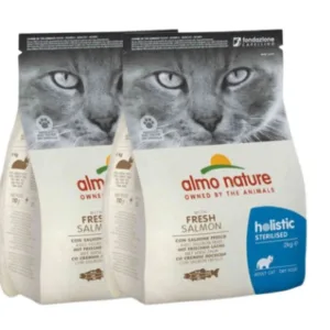 Karma dla kota ALMO NATURE FUNCTIONAL STERILISED łosoś 2x2kg