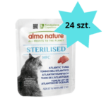 Karma dla kota ALMO NATURE HFC Sterilised tuńczyk atlantycki 24x50g