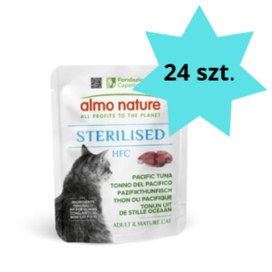 Karma dla kota ALMO NATURE HFC Sterilised tuńczyk pacyficzny 24x50g
