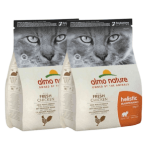 Karma dla kota ALMO NATURE HOLISTIC ADULT kurczak 2x2 kg