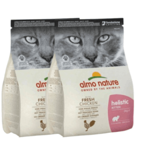 Karma dla kota ALMO NATURE HOLISTIC KITTEN kurczak 2x2 kg