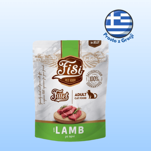 Karma dla kota PERFECT PET FISI jagnięcina w galaretce 300g