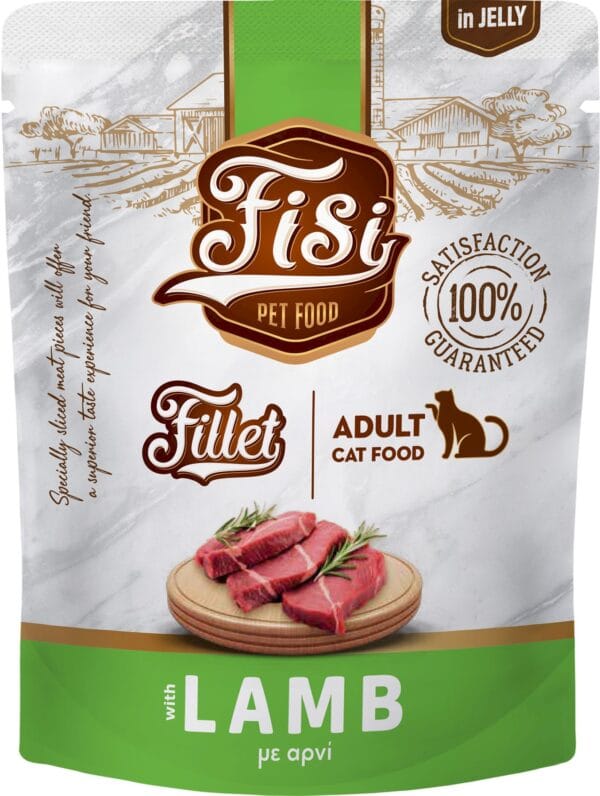 Karma dla kota PERFECT PET FISI jagnięcina w galaretce 300g