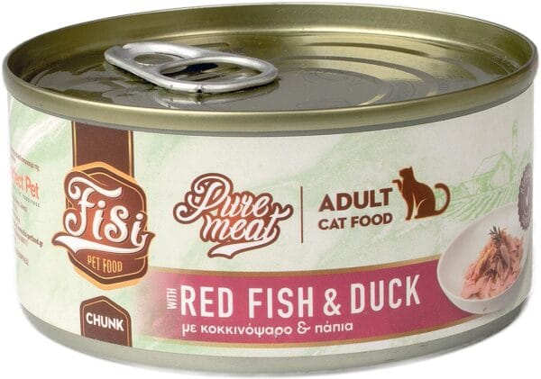 Karma dla kota PERFECT PET FISI karmazyn kaczka 170g