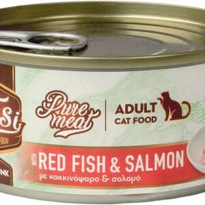Karma dla kota PERFECT PET FISI karmazyn łosoś 170g