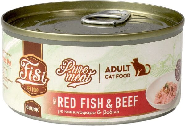 Karma dla kota PERFECT PET FISI karmazyn wołowina 170g