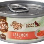 Karma dla kota PERFECT PET FISI łosoś w rosole 80g