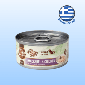Karma dla kota PERFECT PET FISI makrela kurczak w rosole 80g