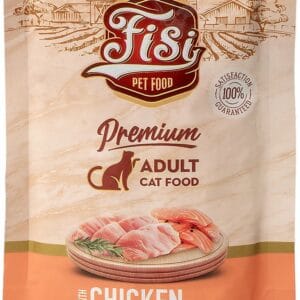 Karma dla kota PERFECT PET FISI mus kurczak łosoś 80g