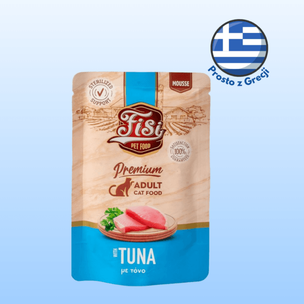 Karma dla kota PERFECT PET FISI mus tuńczyk 80g Karma dla kota PERFECT PET FISI mus tuńczyk 80g