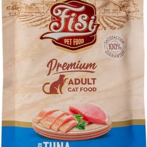 Karma dla kota PERFECT PET FISI mus tuńczyk łosoś 80g