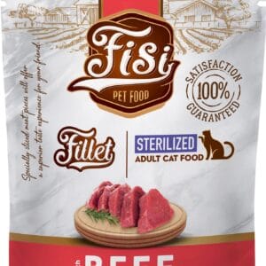 Karma dla kota PERFECT PET FISI sterylizacja wołowina w galaretce 300g