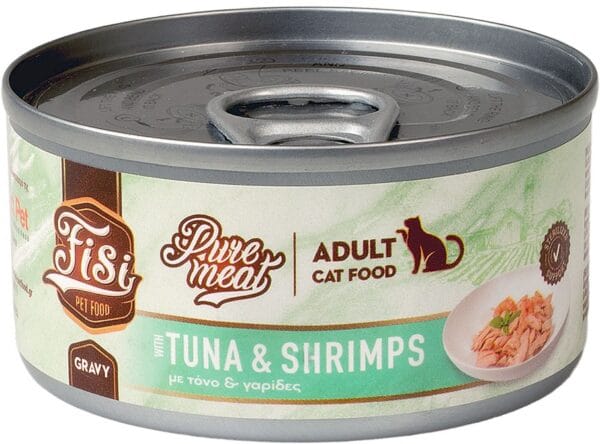 Karma dla kota PERFECT PET FISI tuńczyk krewetki w sosie 80g