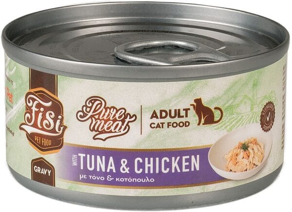 Karma dla kota PERFECT PET FISI tuńczyk kurczak w sosie 80g