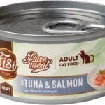 Karma dla kota PERFECT PET FISI tuńczyk łosoś w sosie 80g