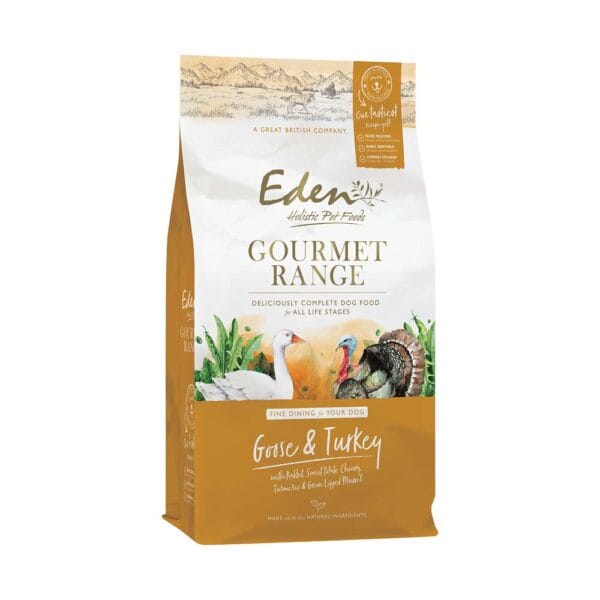 Karma dla psa EDEN Gourmet Range gęś indyk 10kg Karma dla psa EDEN Gourmet Range gęś indyk 10kg