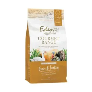 Karma dla psa EDEN Gourmet Range gęś indyk 2 kg