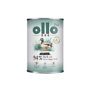 Karma dla psa OLLO Plus Kolagen kaczka 800g