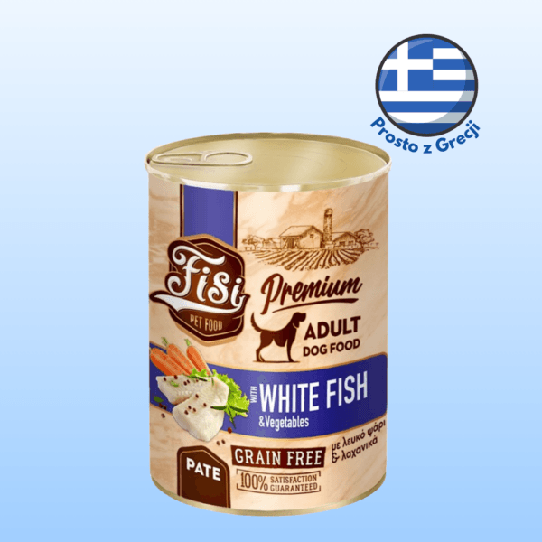 Karma dla psa PERFECT PET FISI białoryby warzywa pasztet 400g
