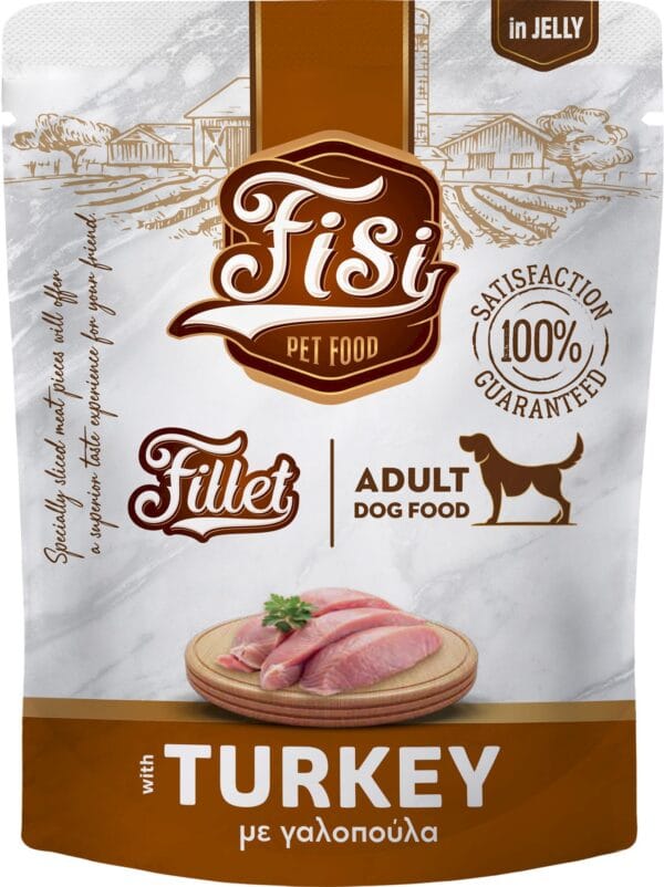 Karma dla psa PERFECT PET FISI indyk w galarecie 500g