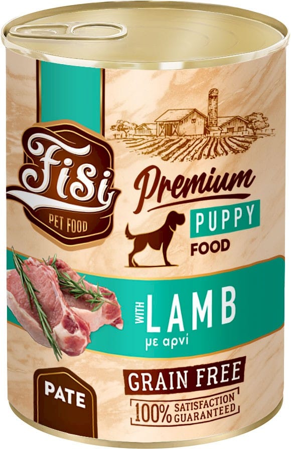 Karma dla psa PERFECT PET FISI jagnięcina pasztet puppy 400g