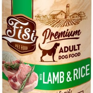 Karma dla psa PERFECT PET FISI jagnięcina ryź pasztet 400g