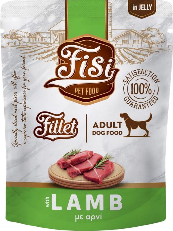 Karma dla psa PERFECT PET FISI jagnięcina w galarecie 500g